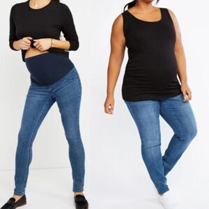 Indigo Blue Secret Fit Belly Maternity Skinny Jeans